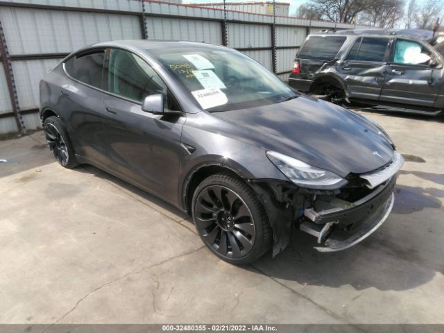 TESLA MODEL Y 2021 5yjygdee3mf092559