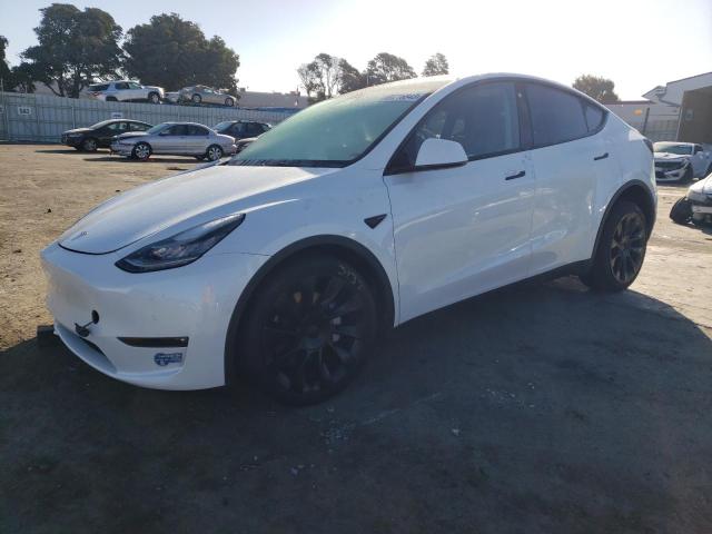 TESLA MODEL Y 2021 5yjygdee3mf111711