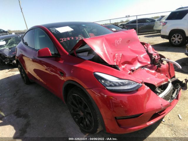 TESLA MODEL Y 2021 5yjygdee3mf121011