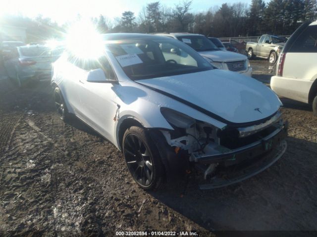 TESLA MODEL Y 2021 5yjygdee3mf139105