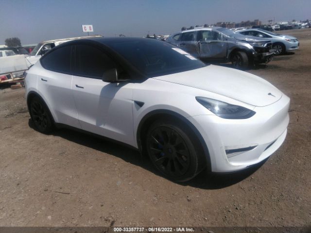 TESLA MODEL Y 2021 5yjygdee3mf139802