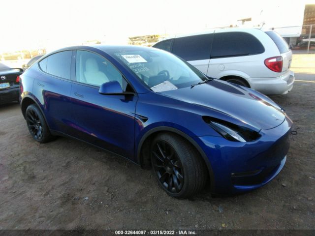 TESLA MODEL Y 2021 5yjygdee3mf151464