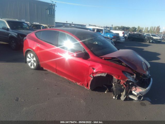 TESLA MODEL Y 2021 5yjygdee3mf153411