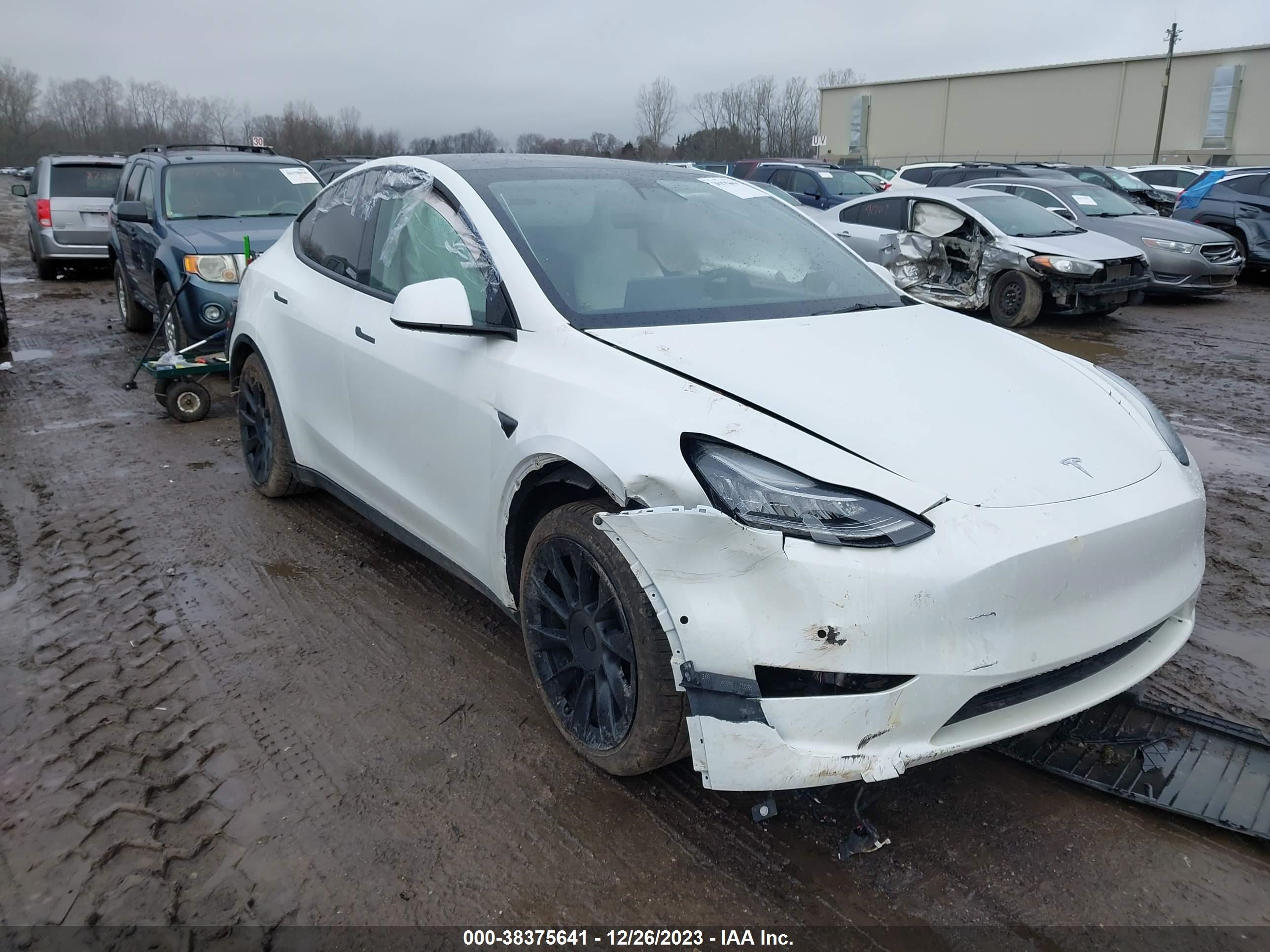 TESLA MODEL Y 2021 5yjygdee3mf179426