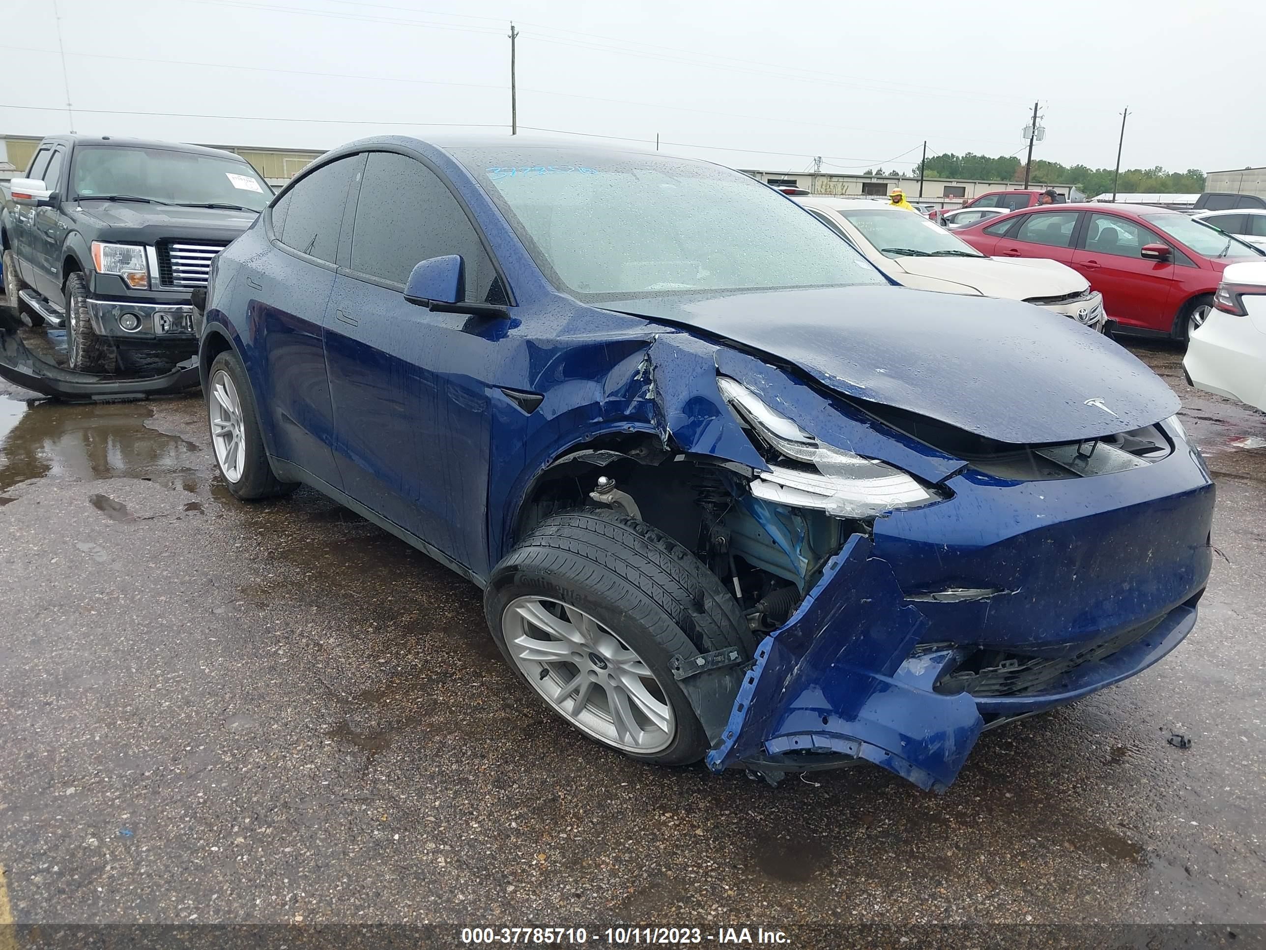 TESLA MODEL Y 2021 5yjygdee3mf194122