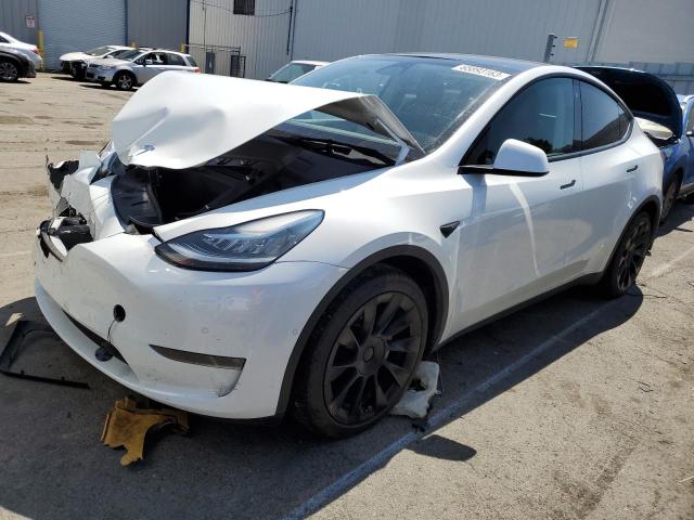 TESLA MODEL Y 2021 5yjygdee3mf208133