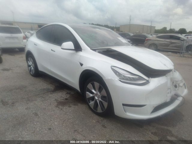 TESLA MODEL Y 2021 5yjygdee3mf212876