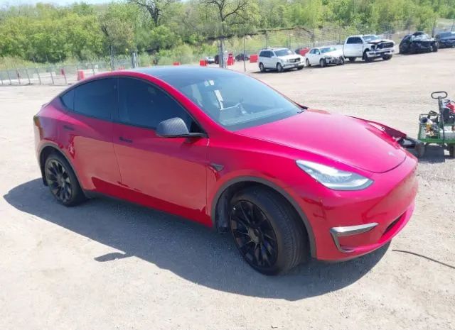 TESLA MODEL Y 2021 5yjygdee3mf222646