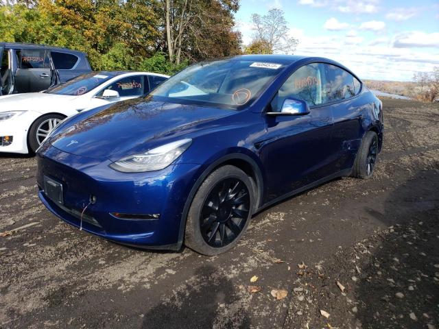 TESLA MODEL Y 2021 5yjygdee3mf248597