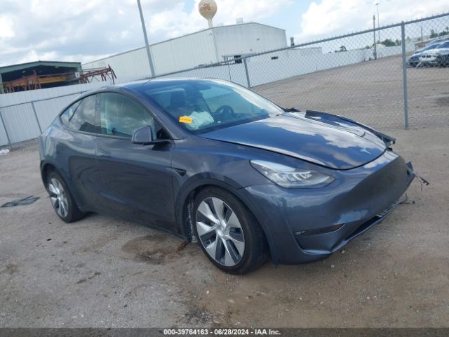 TESLA MODEL Y 2021 5yjygdee3mf249796