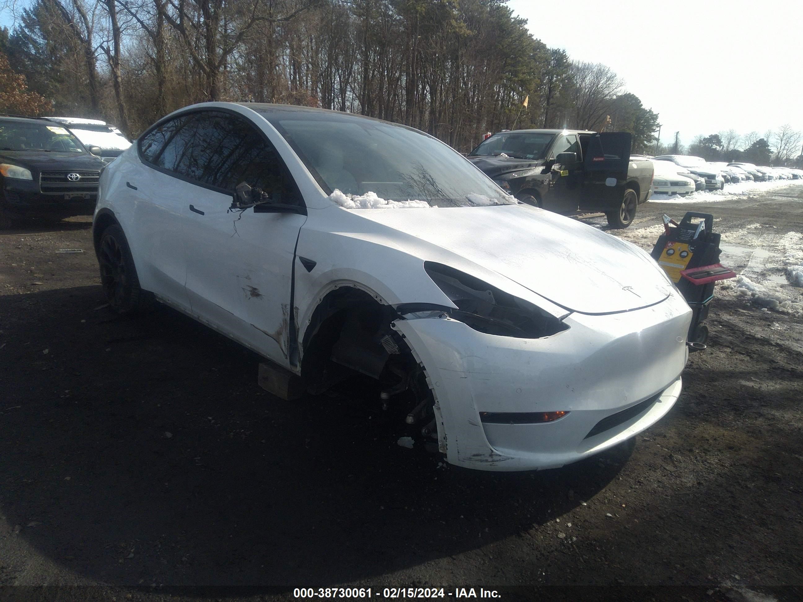 TESLA MODEL Y 2021 5yjygdee3mf250303