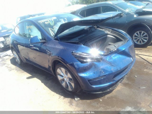 TESLA MODEL Y 2021 5yjygdee3mf301153