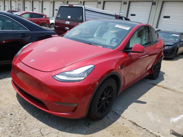 TESLA MODEL Y 2021 5yjygdee3mf303632