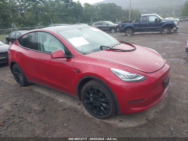 TESLA MODEL Y 2020 5yjygdee4lf040419