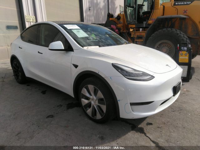 TESLA MODEL Y 2021 5yjygdee4mf086317