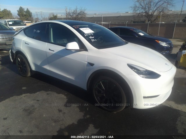 TESLA MODEL Y 2021 5yjygdee4mf090707