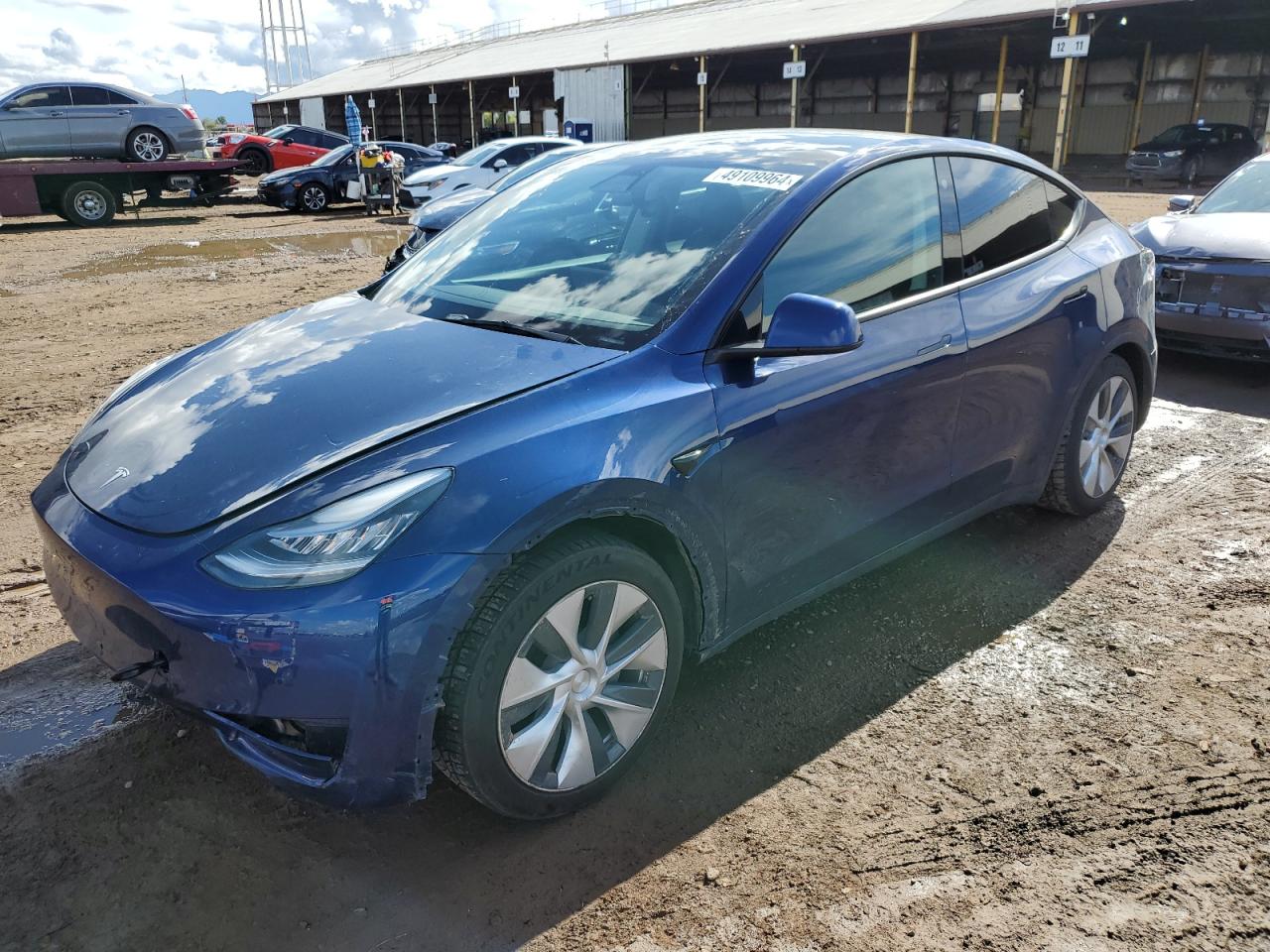 TESLA MODEL Y 2021 5yjygdee4mf101270