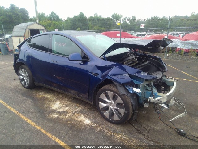 TESLA MODEL Y 2021 5yjygdee4mf109286