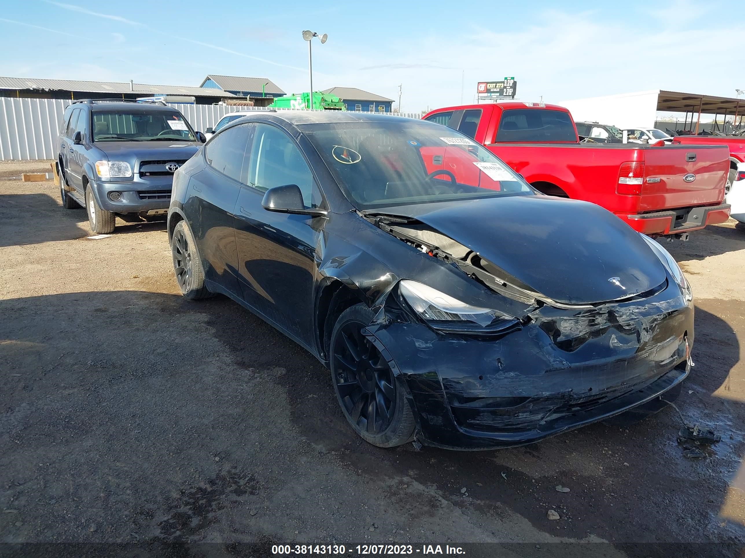 TESLA MODEL Y 2021 5yjygdee4mf125228