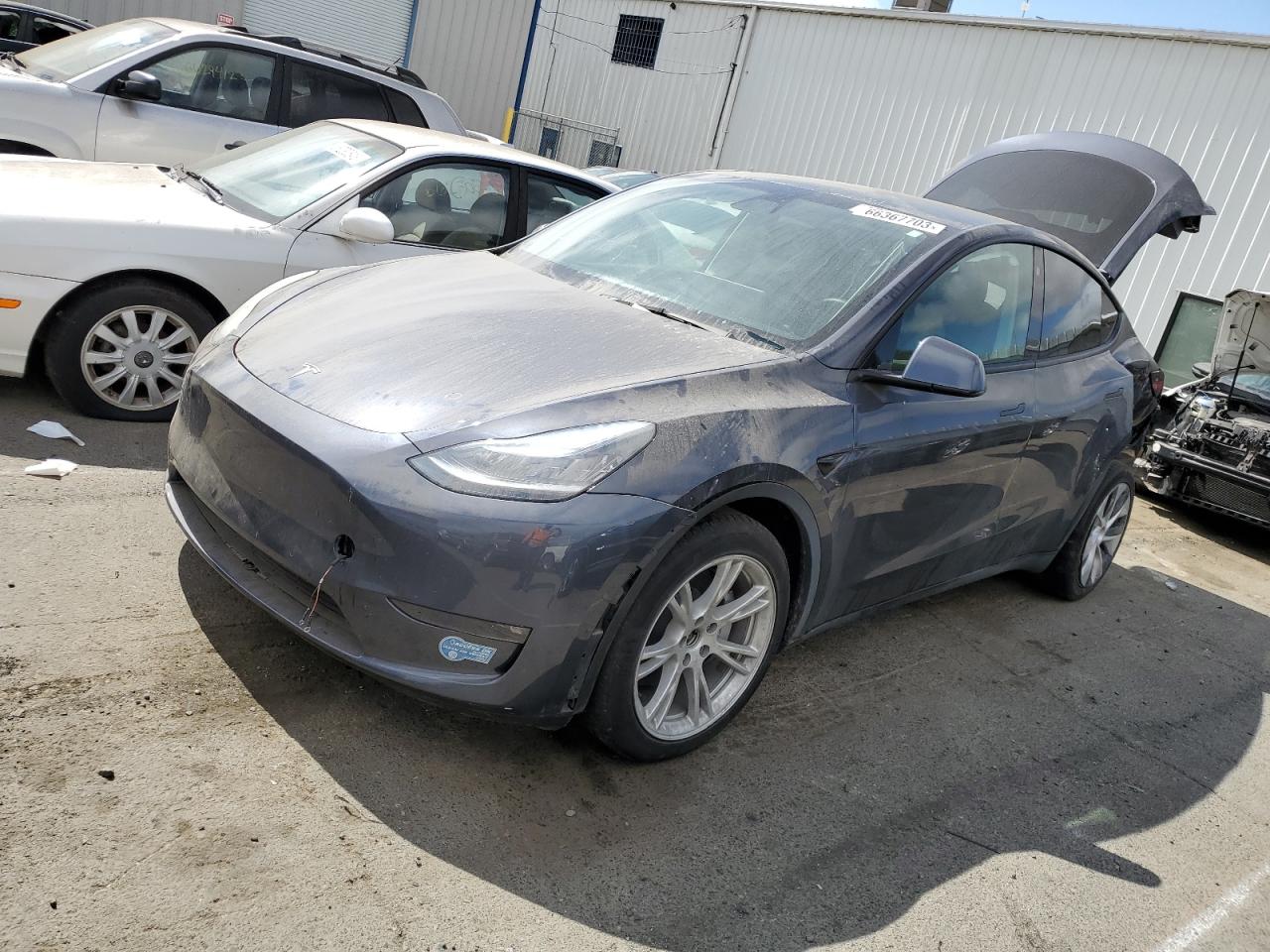 TESLA MODEL Y 2021 5yjygdee4mf160559