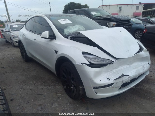 TESLA MODEL Y 2021 5yjygdee4mf176745