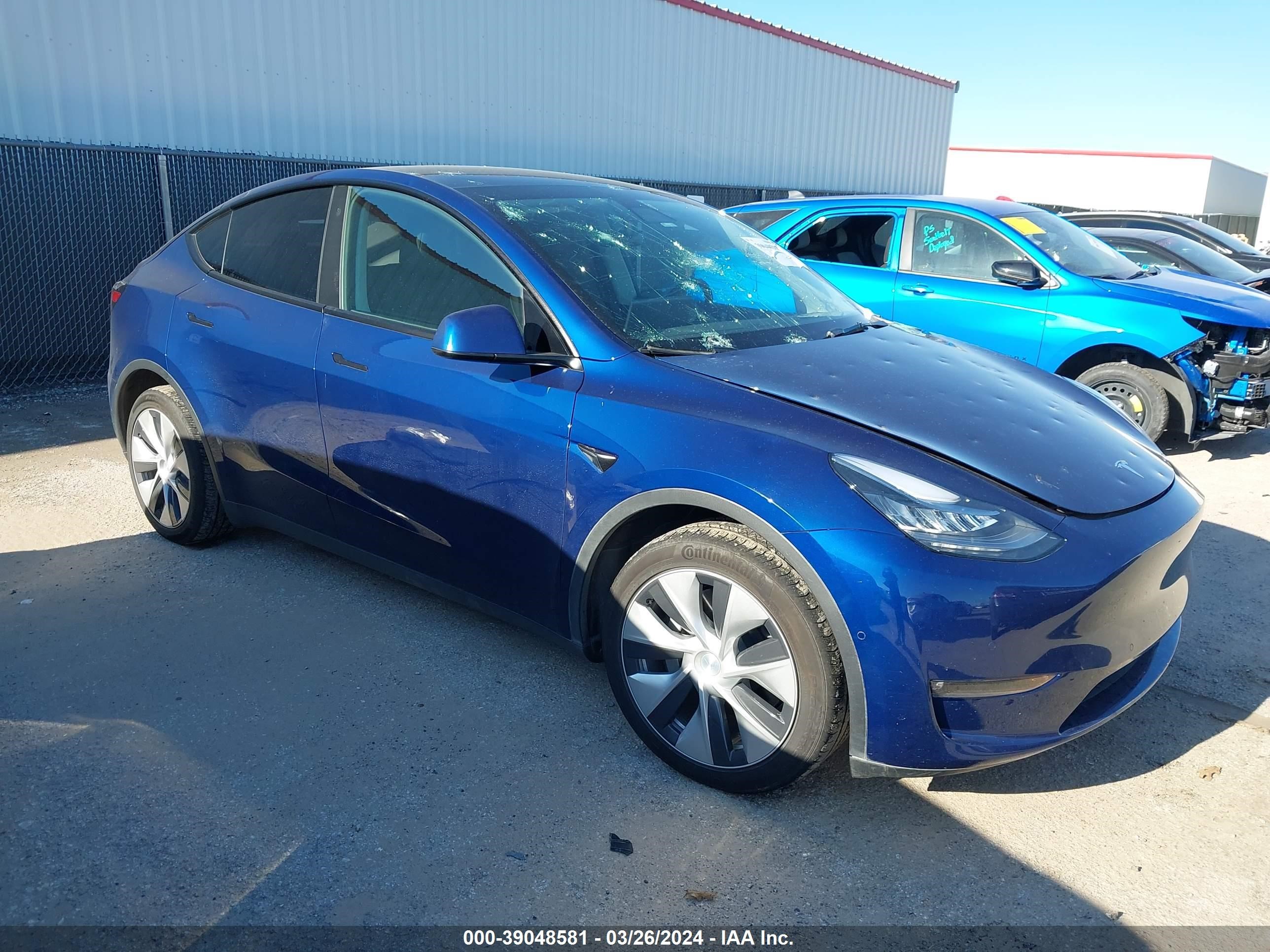 TESLA MODEL Y 2021 5yjygdee4mf196719