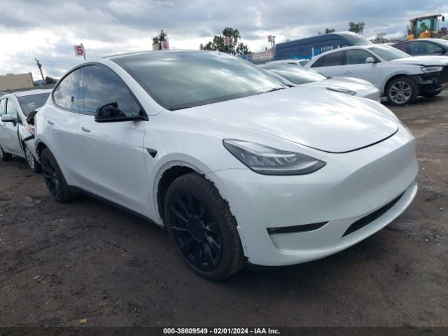 TESLA MODEL Y 2021 5yjygdee4mf218315