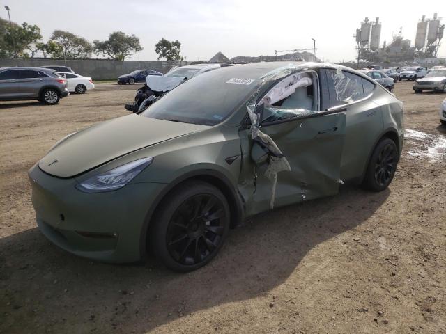 TESLA MODEL Y 2021 5yjygdee4mf243103