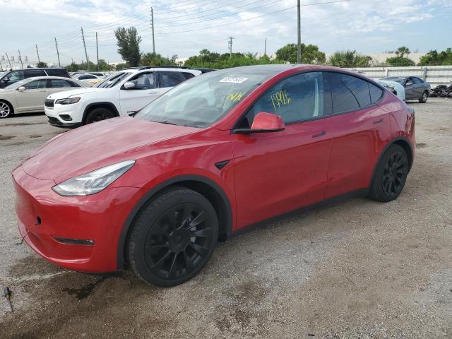 TESLA MODEL Y 2021 5yjygdee4mf280524