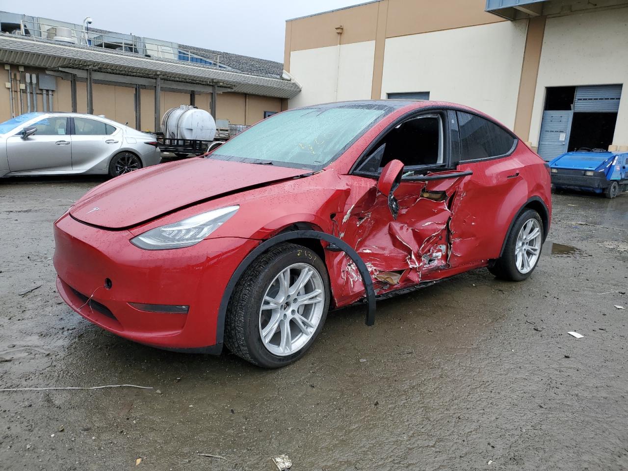 TESLA MODEL Y 2021 5yjygdee4mf301940