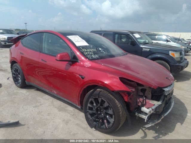 TESLA MODEL Y 2020 5yjygdee5lf033415