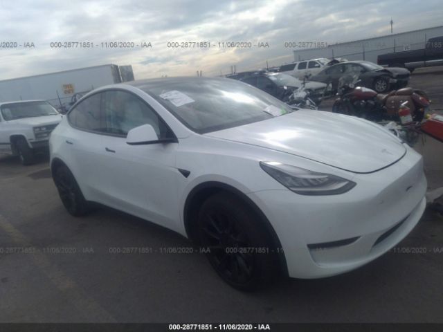 TESLA MODEL Y 2020 5yjygdee5lf040543