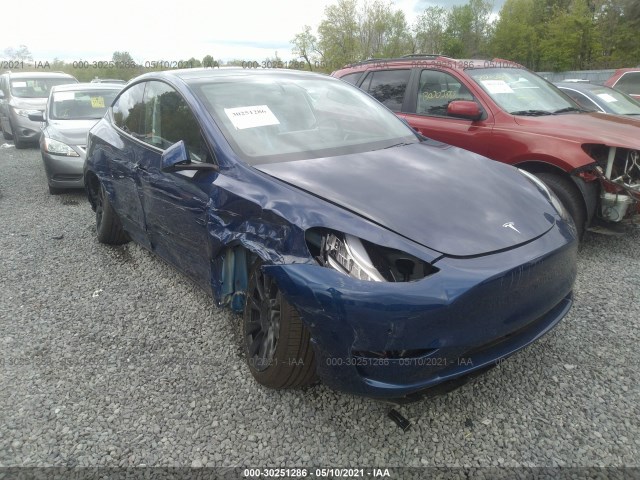 TESLA MODEL Y 2020 5yjygdee5lf048576