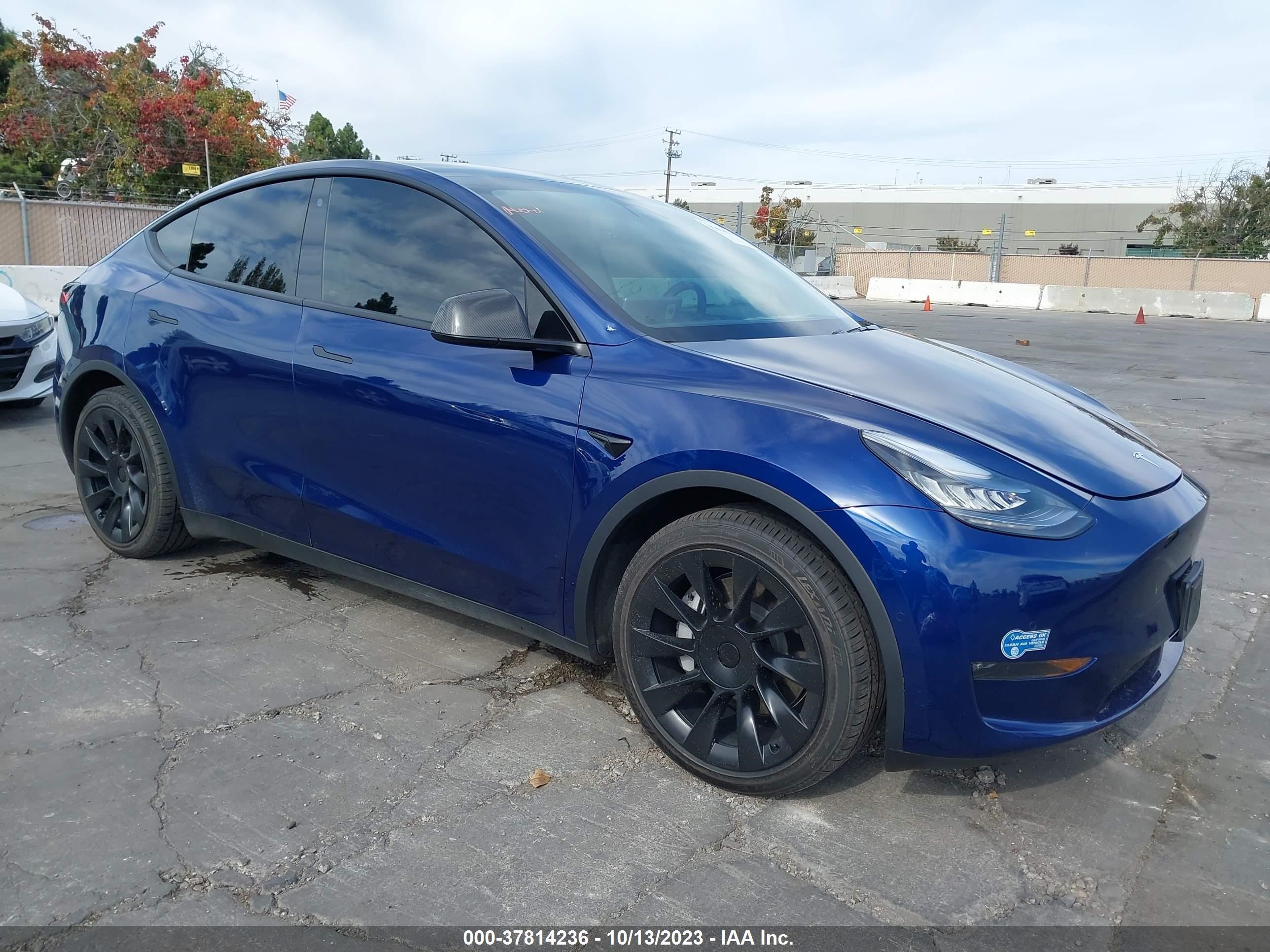 TESLA MODEL Y 2020 5yjygdee5lf059786