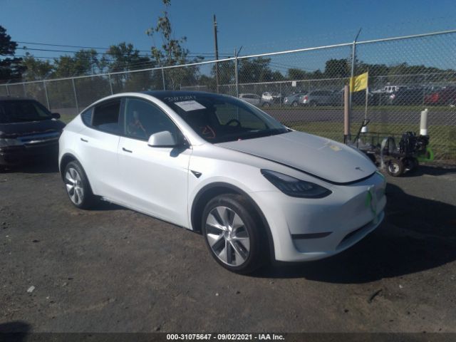 TESLA MODEL Y 2021 5yjygdee5mf083510