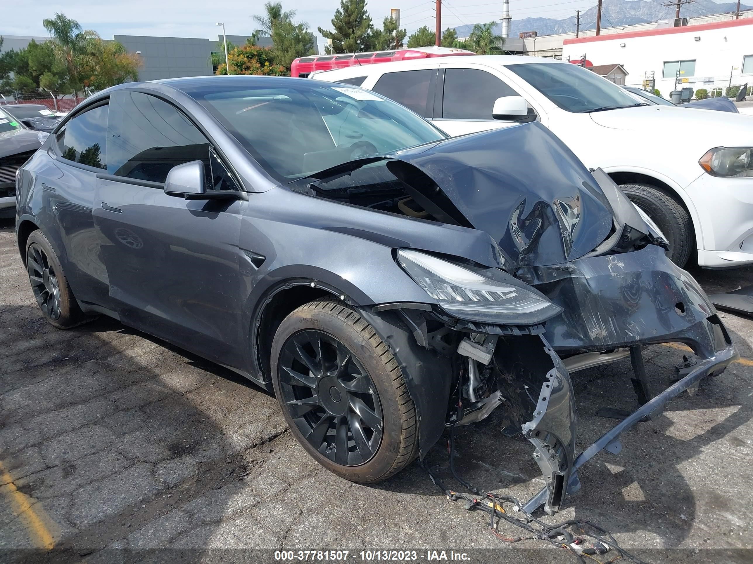 TESLA MODEL Y 2021 5yjygdee5mf111600