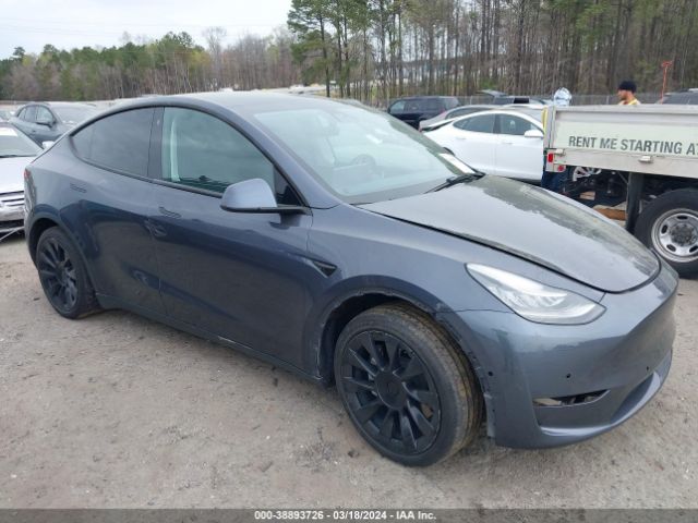 TESLA MODEL Y 2021 5yjygdee5mf129367