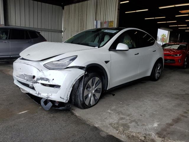 TESLA MODEL Y 2021 5yjygdee5mf157492