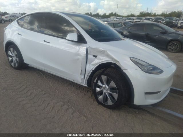 TESLA MODEL Y 2021 5yjygdee5mf185390