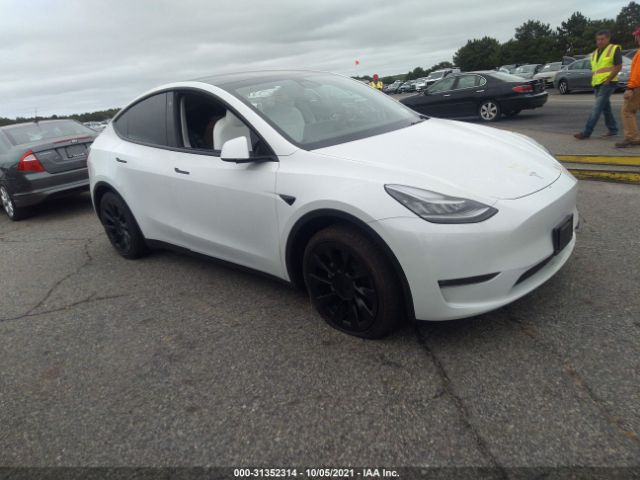 TESLA MODEL Y 2021 5yjygdee5mf202446