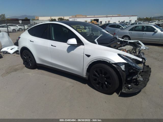 TESLA MODEL Y 2021 5yjygdee5mf222700