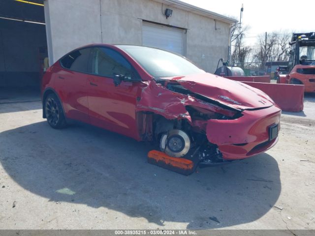 TESLA MODEL Y 2021 5yjygdee5mf278720