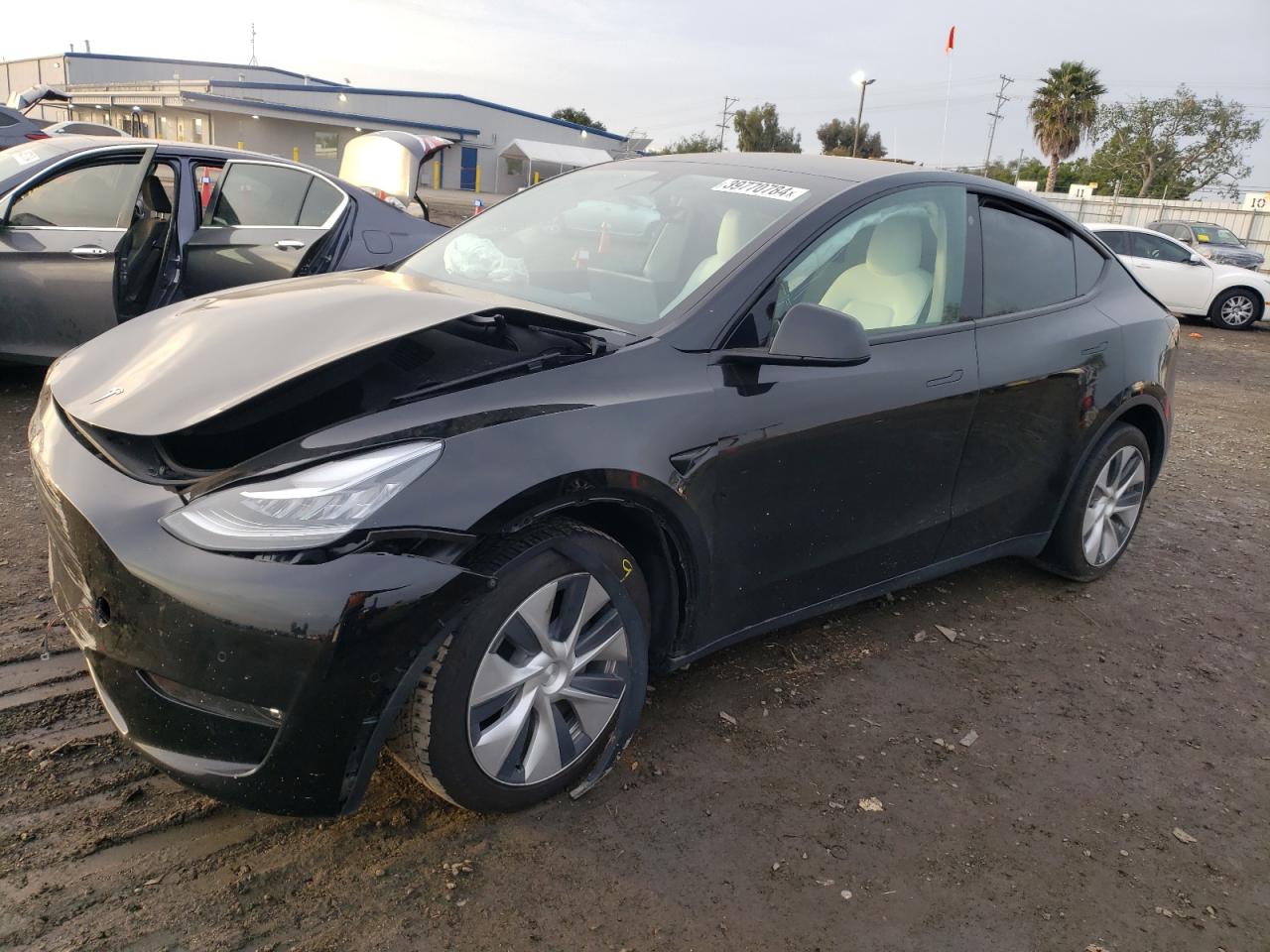 TESLA MODEL Y 2021 5yjygdee5mf293573