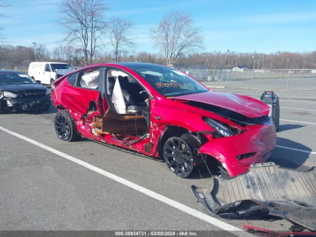 TESLA MODEL Y 2021 5yjygdee5mf298479