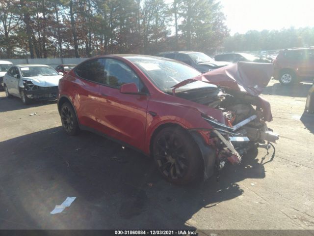 TESLA MODEL Y 2020 5yjygdee6lf037781