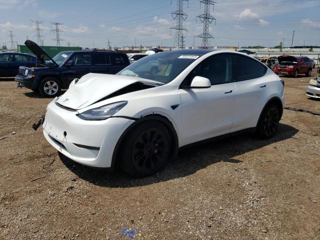 TESLA MODEL Y 2020 5yjygdee6lf046111