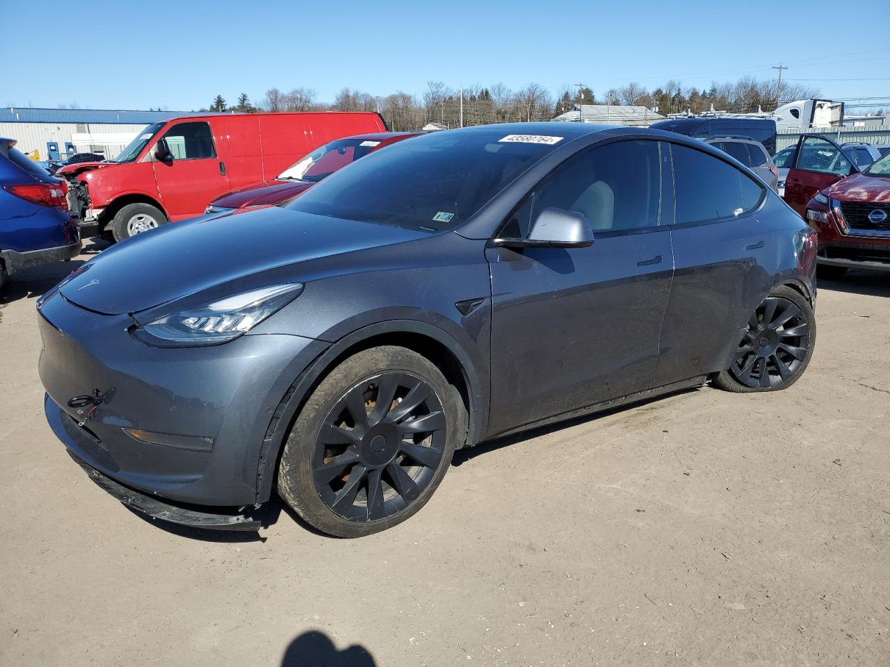 TESLA MODEL Y 2020 5yjygdee6lf049140