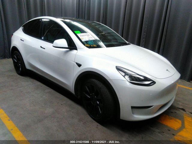 TESLA MODEL Y 2021 5yjygdee6mf061371