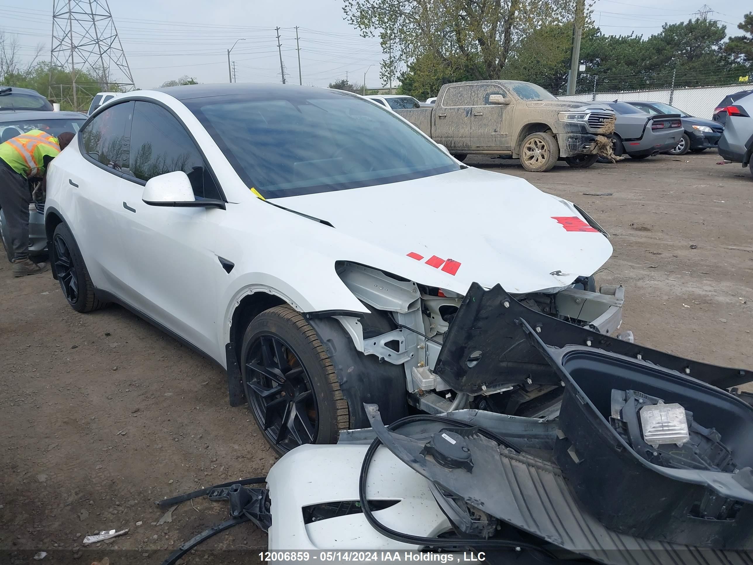 TESLA MODEL Y 2021 5yjygdee6mf064934