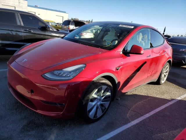 TESLA MODEL Y 2021 5yjygdee6mf072113